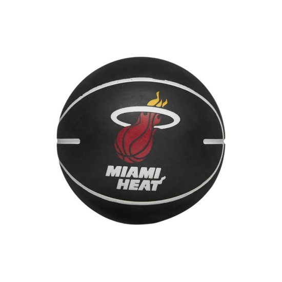 Wilson Mini Μπαλάκι μπάσκετ NBA Dribbler Miami Heat